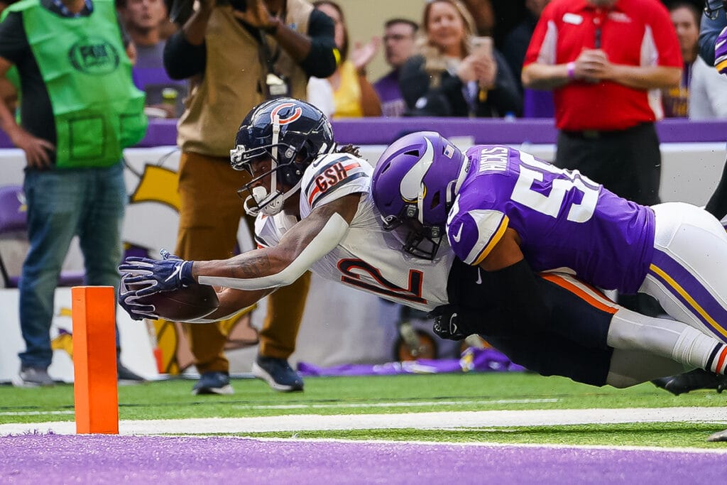 Red Zone Report: Bears defense provides no resistance, lets team down in loss to Vikings