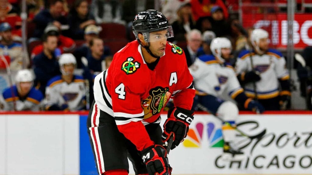 Seth Jones injury provides first opportunity for young Blackhawks defensemen