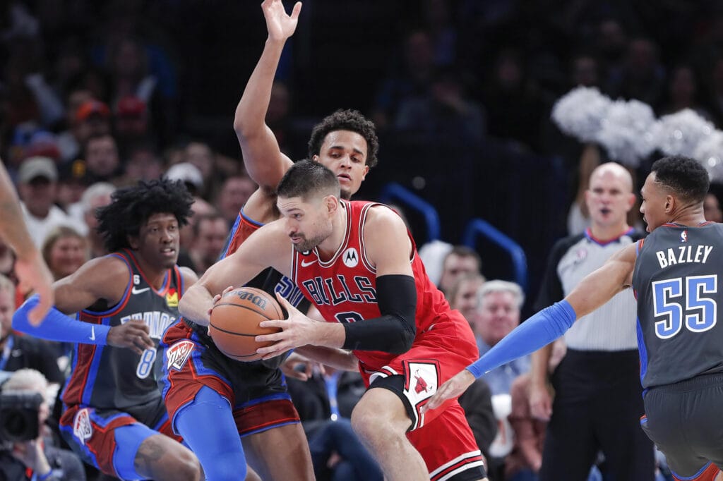 Are the Bulls posting up Nikola Vucevic enough?
