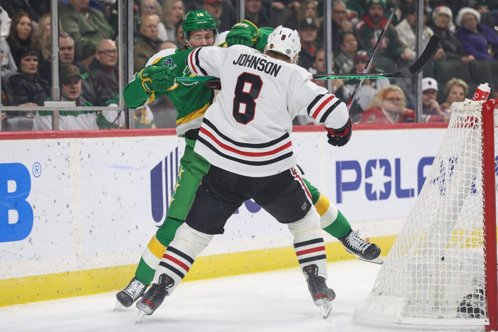 Three Hawks Hits: Chicago Blackhawks’ losing streak reaches six after loss in Minnesota