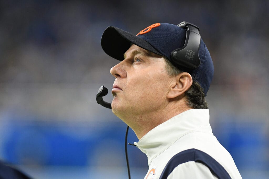 Bears game grades: Matt Eberflus deserves plenty of red ink for this one