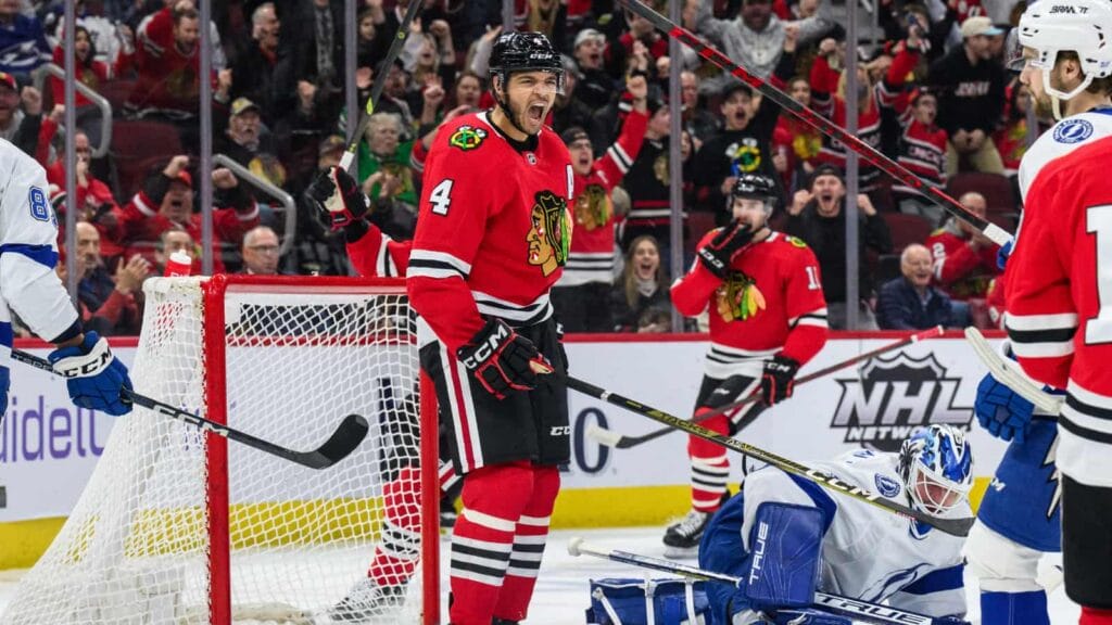 Three Hawks Hits: Seth Jones ends ‘The Streak,’ but Blackhawks fall to overpowering Lightning