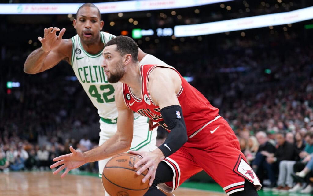 Bulls-Celtics takeaways: DeMar DeRozan’s injury, Zach LaVine’s heroic fourth and Coby White steps up