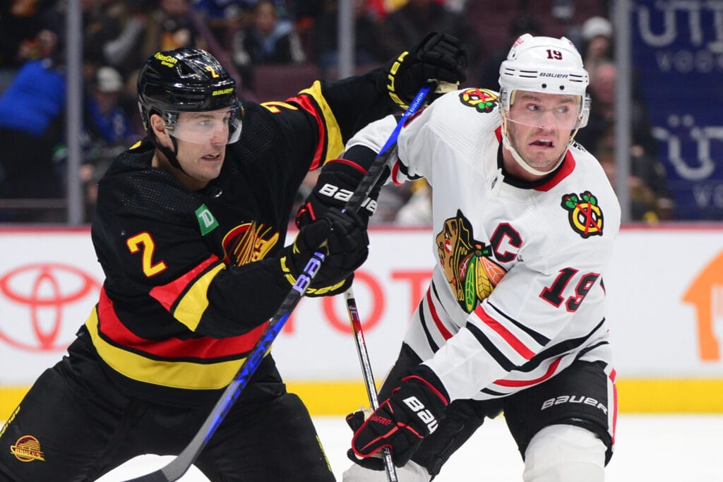 Three Hawks Hits: Chicago Blackhawks fall to Vancouver Canucks in Rick Tocchet’s debut