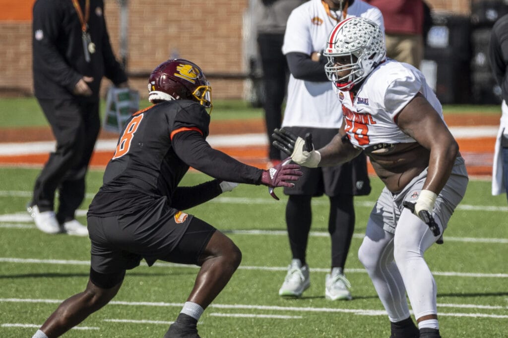 2023 Reese’s Senior Bowl: Top Observations from Day 1 as Luke Getsy leads American Team