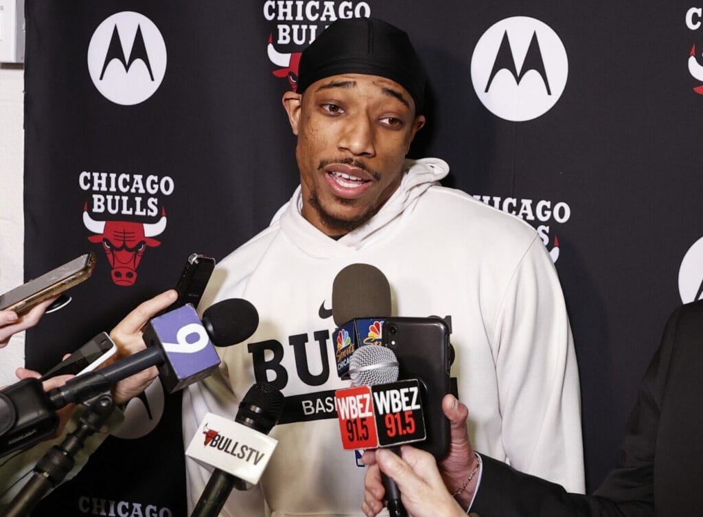 DeMar DeRozan will represent the Chicago Bulls in the 2022-23 NBA All-Star Game