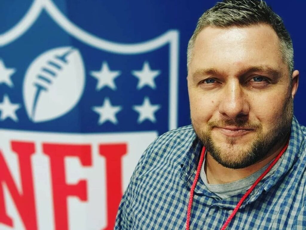 Braggs’ NFL Combine Diary: From laying bricks to covering the Bears, today was a dream come true