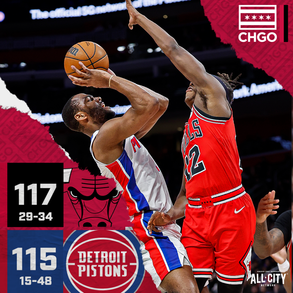 CHGO Bulls Podcast: Zach LaVine goes for 41 as Chicago Bulls squeak past Pistons