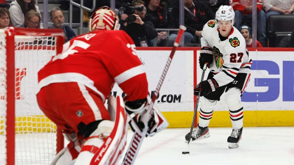 Three Hawks Hits: Dominik Kubalik Dooms Blackhawks in Loss to Red Wings