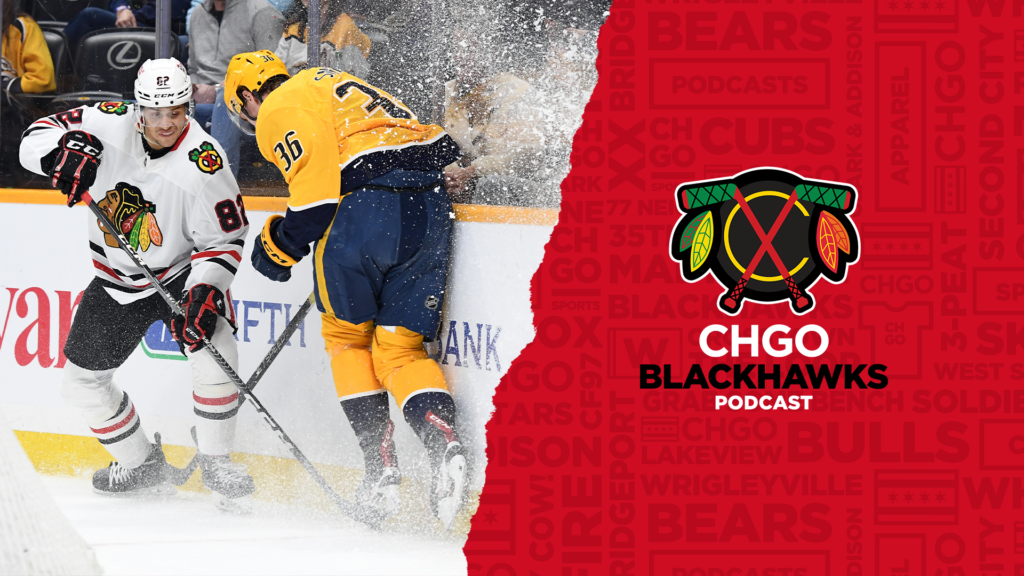 CHGO Blackhawks Podcast: Lukas Reichel scores to lead Chicago Blackhawks past Predators