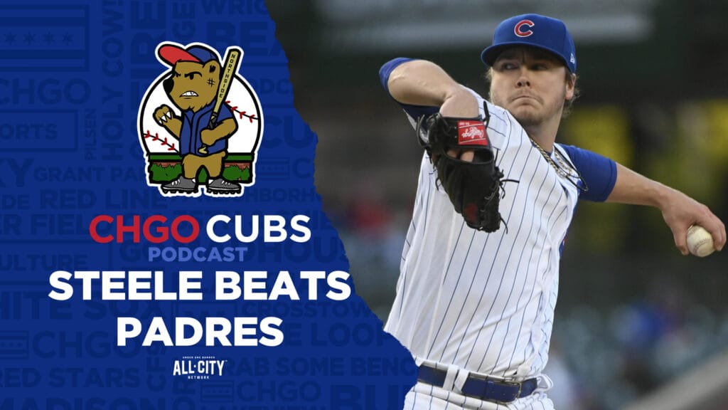 CHGO Cubs Podcast: Justin Steele shoves, Yan Gomes has career night, Cubs win 6-0