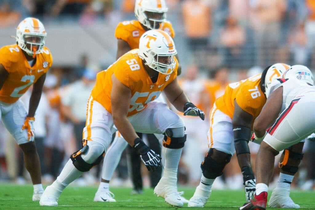 Chicago Bears draft Tennessee offensive tackle Darnell Wright with their first pick in the 2023 NFL Draft