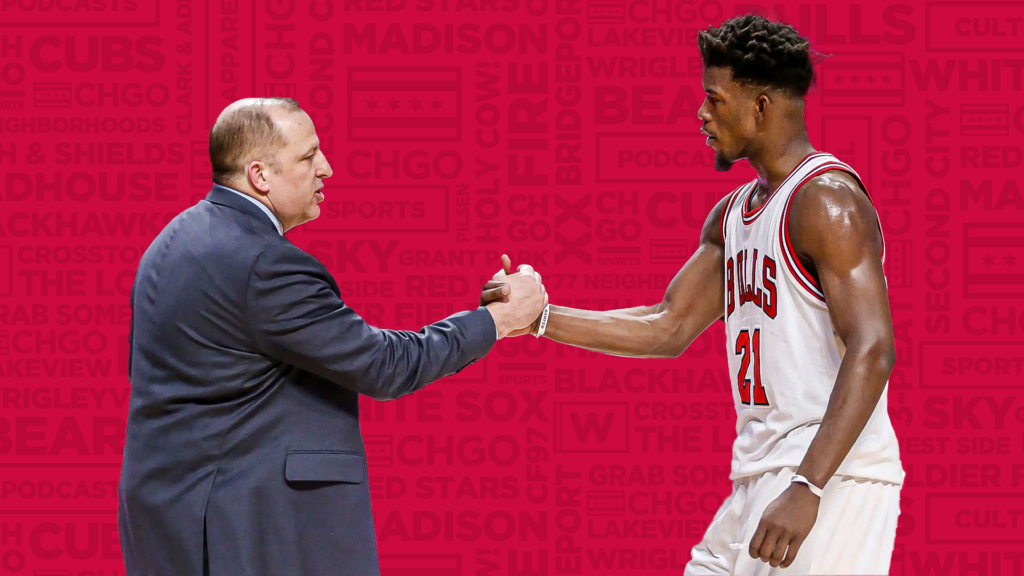 CHGO Bulls Podcast: Chicago Bulls legends Jimmy Butler, Tom Thibodeau to face off in the Playoffs