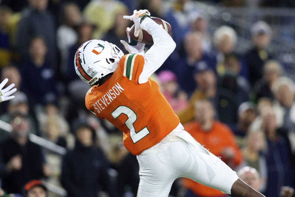 Chicago Bears draft Miami cornerback Tyrique Stevenson with the 56th pick in the 2023 NFL Draft