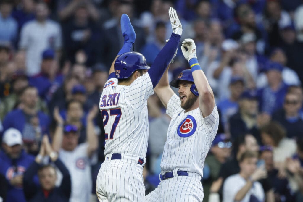 For at least one night, the Cubs figured out how to get the big hit