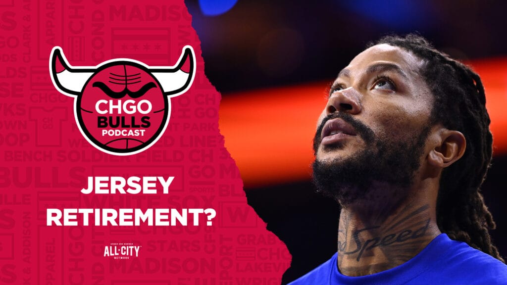 CHGO Bulls Podcast: Derrick Rose talks Bulls retiring his jersey & his old teammate Jimmy Butler