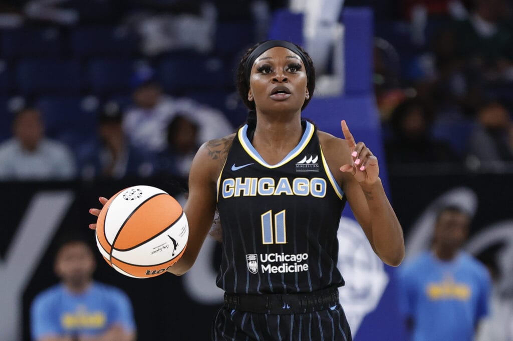 Dana Evans is growing her playmaking impact on the Chicago Sky