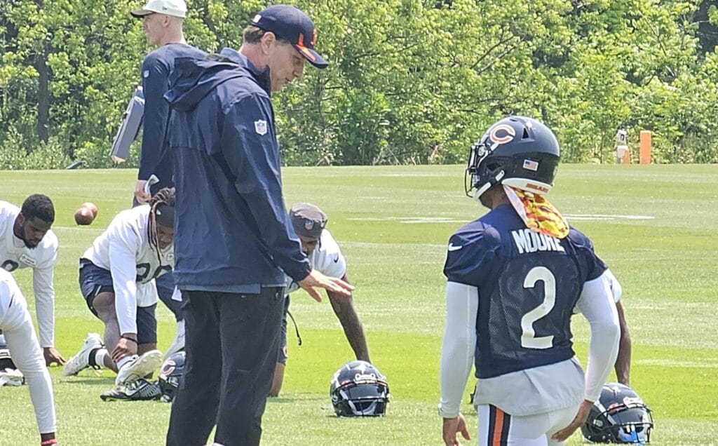 Chicago Bears OTAs recap: The Justin Fields and DJ Moore chemistry continues to grow