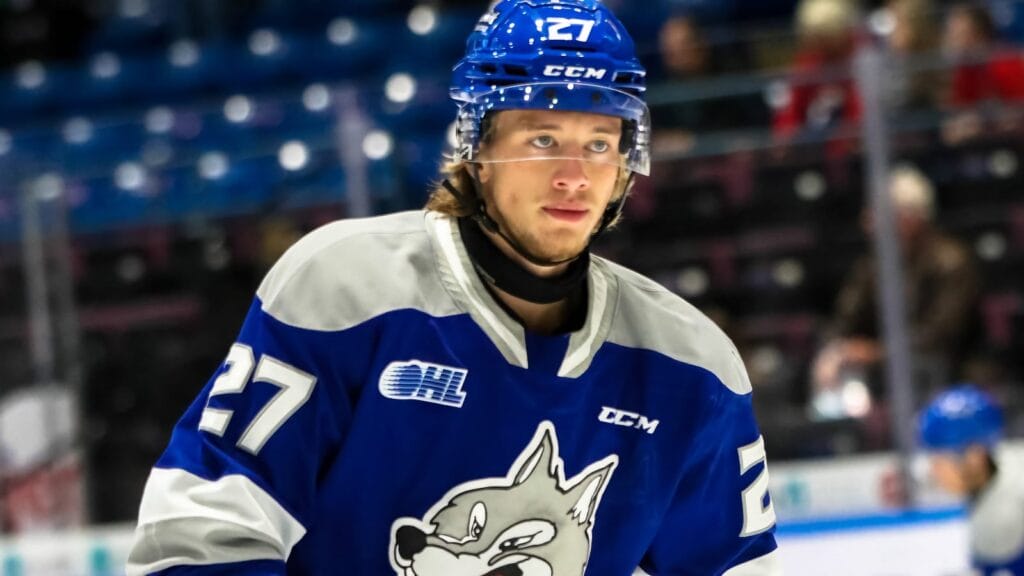 Chicago Blackhawks NHL Draft Profile: Sudbury Wolves’ Quentin Musty has the makings of a power forward