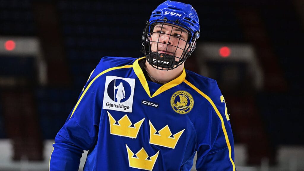 Chicago Blackhawks NHL Draft Profile: Malmö’s Anton Wahlberg could be the power forward Chicago is looking for