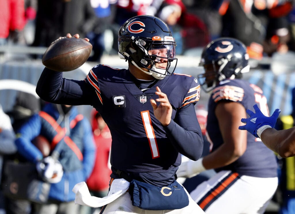 Is Justin Fields comfortable heading into Year 3 with the Chicago Bears?