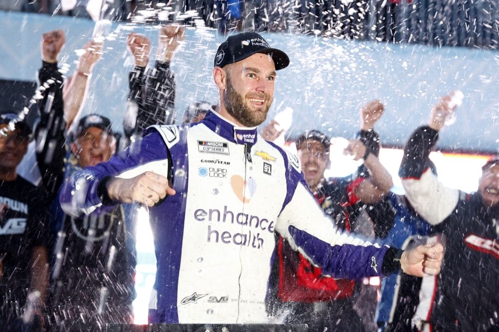 Van Gisbergen takes home first ever NASCAR street race title