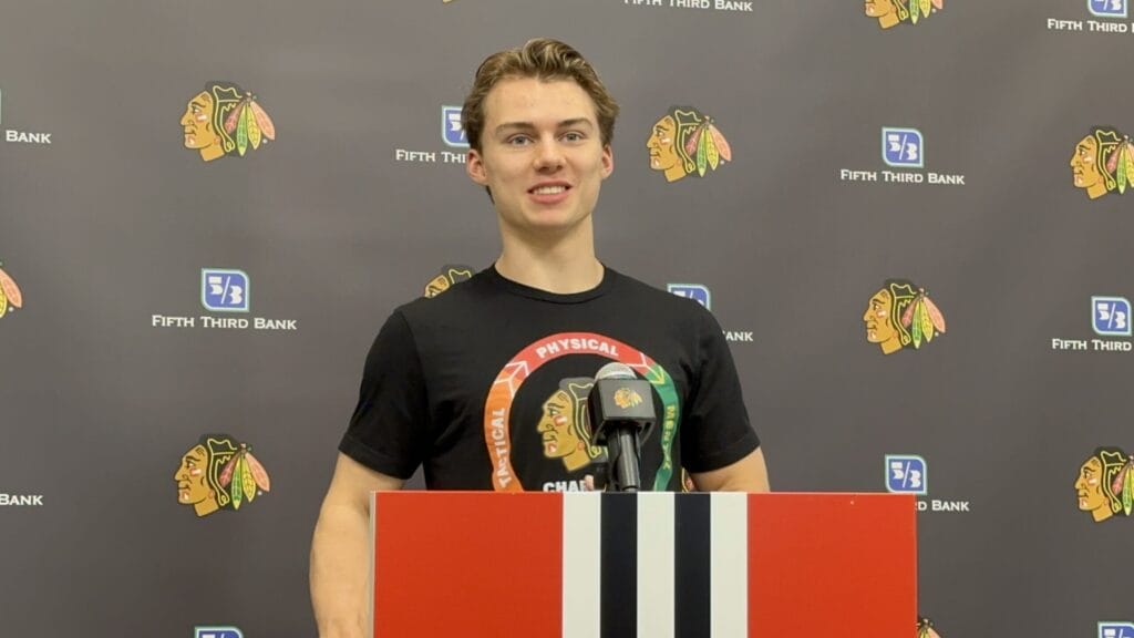 Connor Bedard already making an impact as a leader as Chicago Blackhawks Development Camp concludes