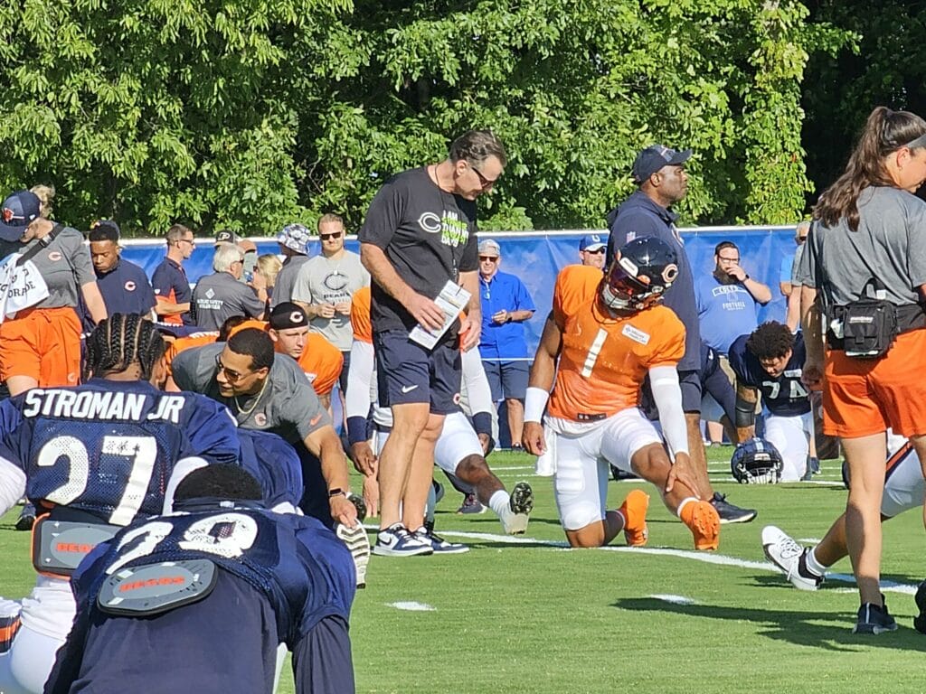Chicago Bears-Indianapolis Colts Joint Practice Night 1 Notes: Justin Fields shows off the deep ball