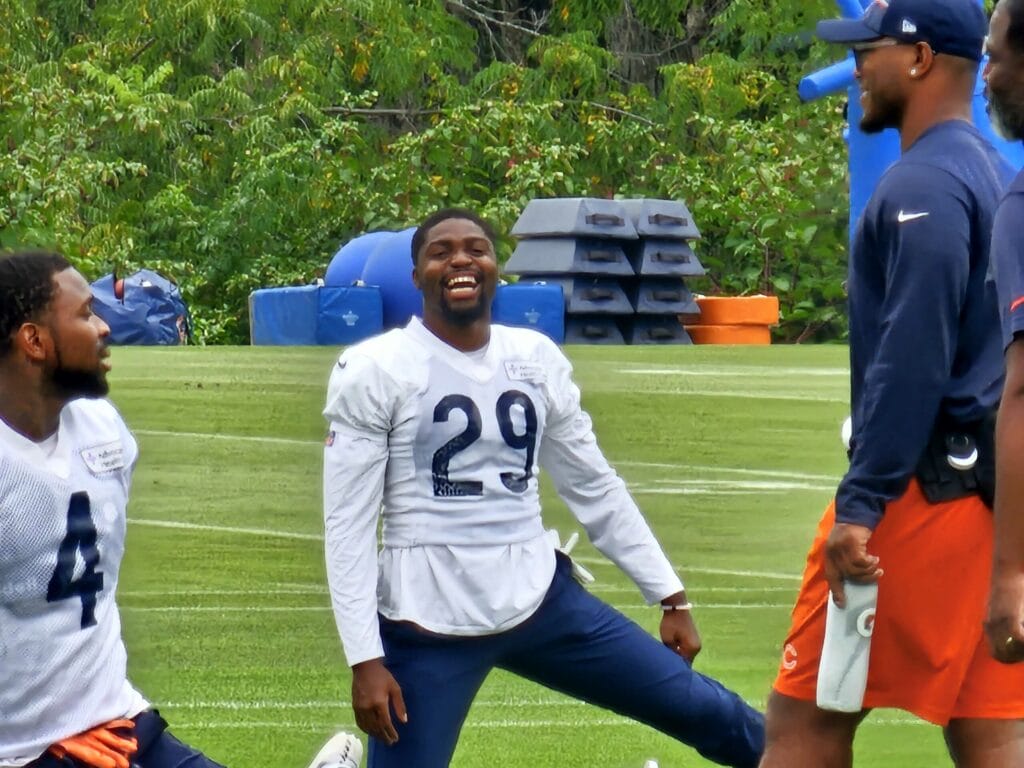 Bears rookie cornerback Tyrique Stevenson is ready to be tested against the Packers