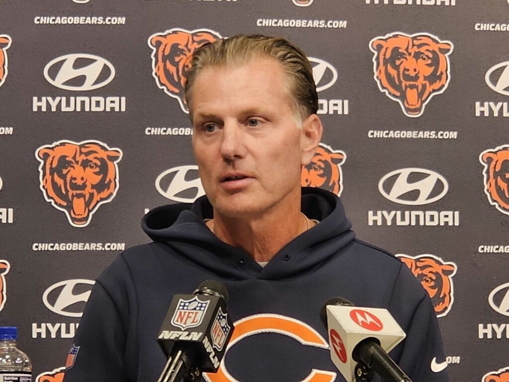 Matt Eberflus feels like the Bears’ offense is close to a breakthrough