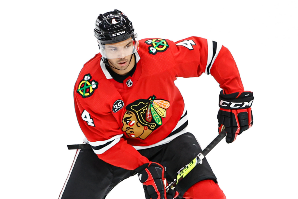 BREAKING: Blackhawks defenseman Seth Jones heads to Injured Reserve with foot injury