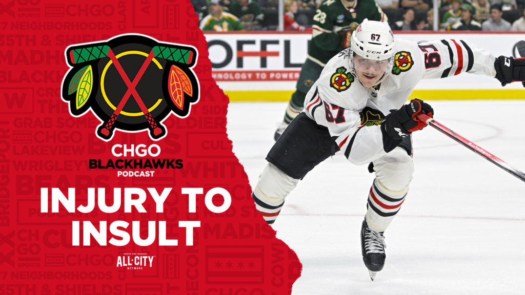 CHGO Blackhawks Podcast: Samuel Savoie Injured in Chicago Blackhawks’ Preseason OT Loss vs Wild