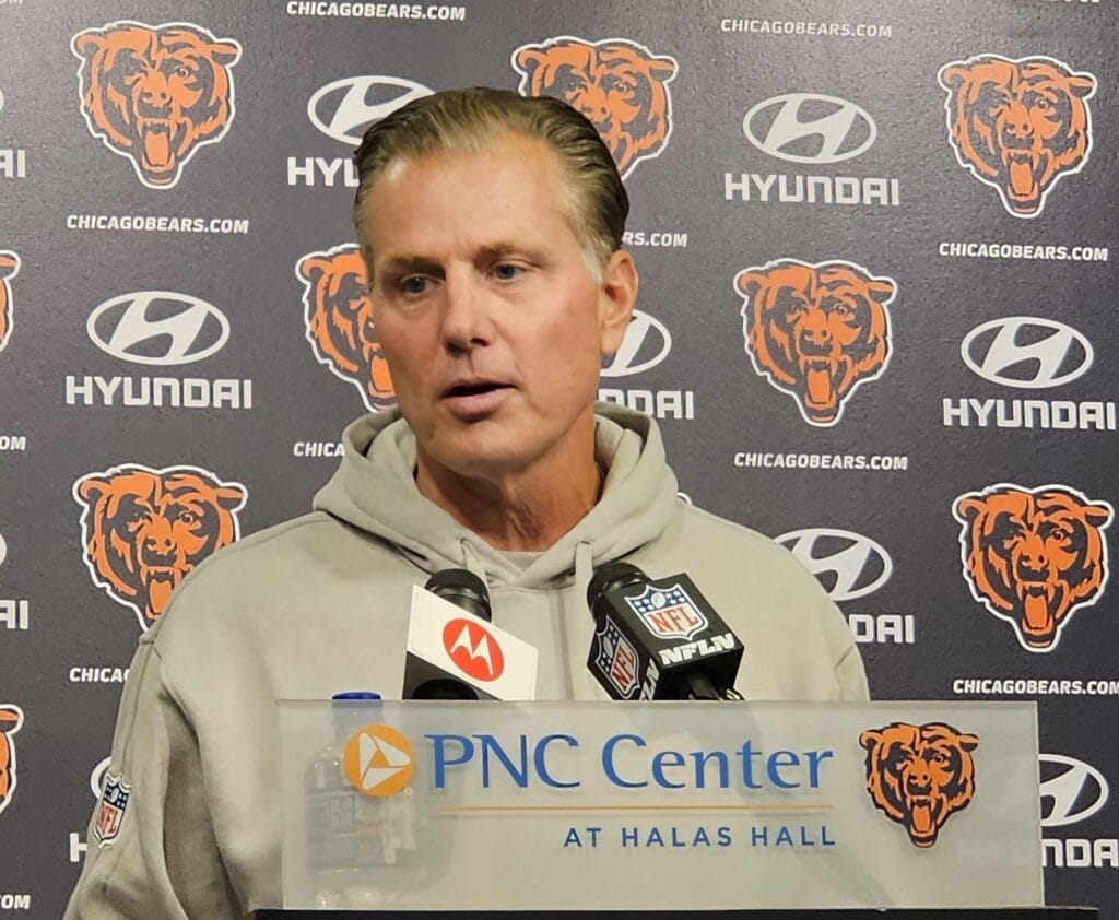 Bears coach Matt Eberflus looking to add senior defensive analyst