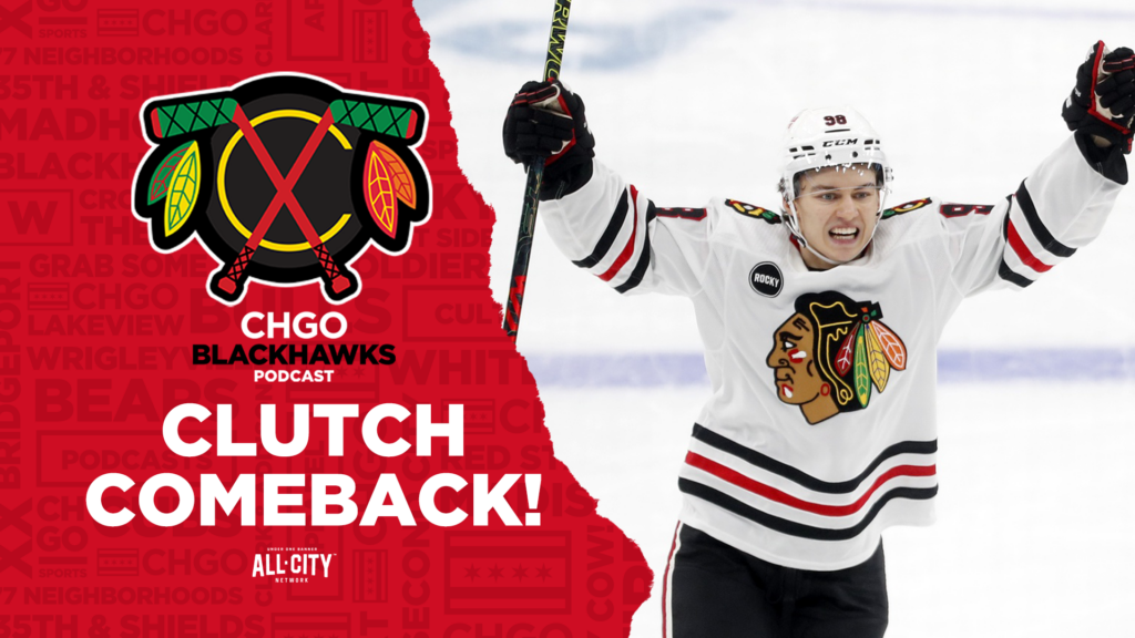 CHGO Blackhawks Podcast: Connor Bedard & Chicago Blackhawks RALLY for Comeback Victory in Opener!
