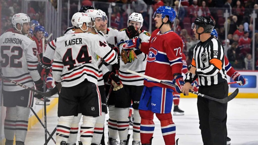Hawks Hits: Blackhawks’ Comeback Effort Falls Short Against Canadiens