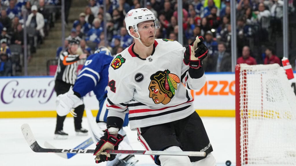 Corey Perry’s absence from Blackhawks clouded in mystery