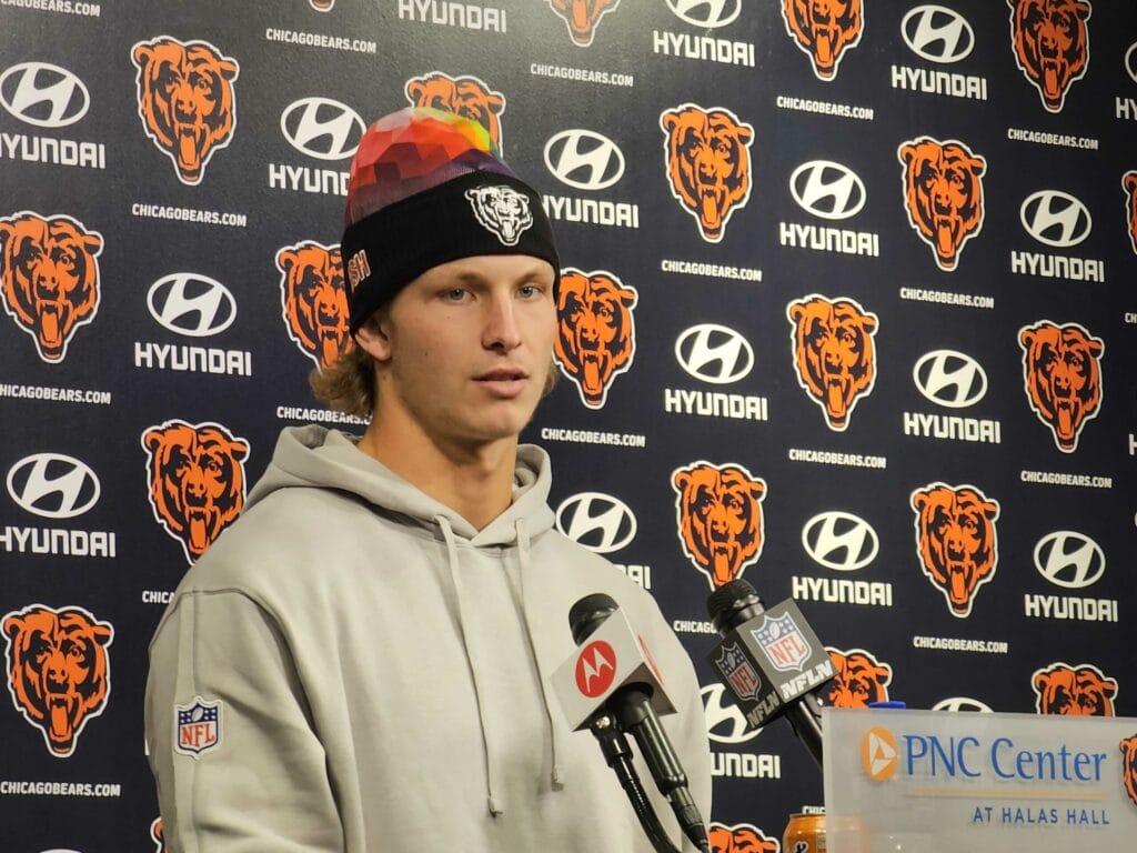Tyson Bagent was starting a Division II game at this time last year . .. now he could be starting for the Chicago Bears