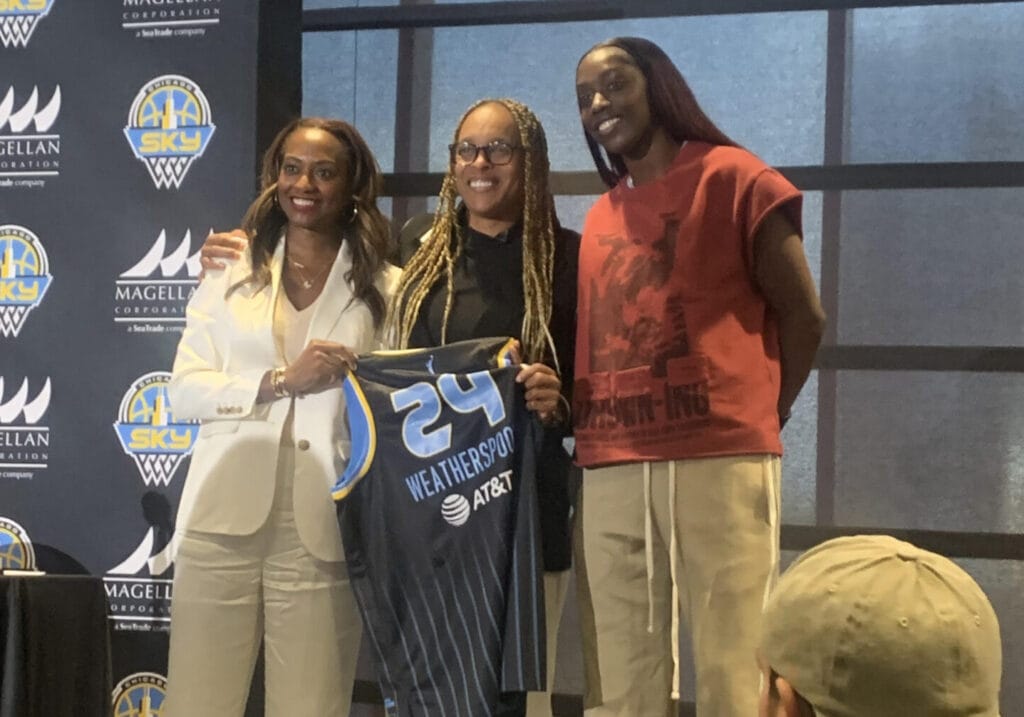 ‘I’m coming here to stir things up’: Teresa Weatherspoon officially introduced as Chicago Sky head coach