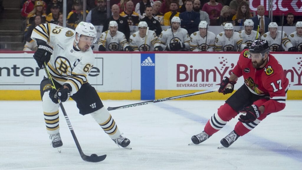 Hawks Hits: Tough stretch continues as Blackhawks fall 3-0 to Bruins at home