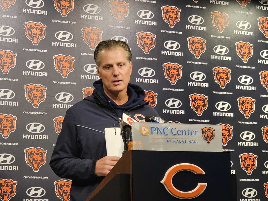 Chicago Bears left tackle Braxton Jones set to return to practice