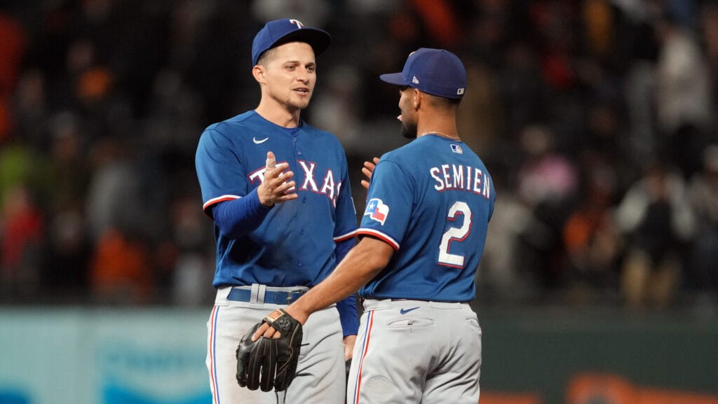 Corey Seager and Marcus Semien