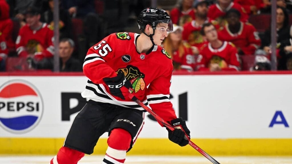 Kevin Korchinski Likely Here to Stay With Blackhawks
