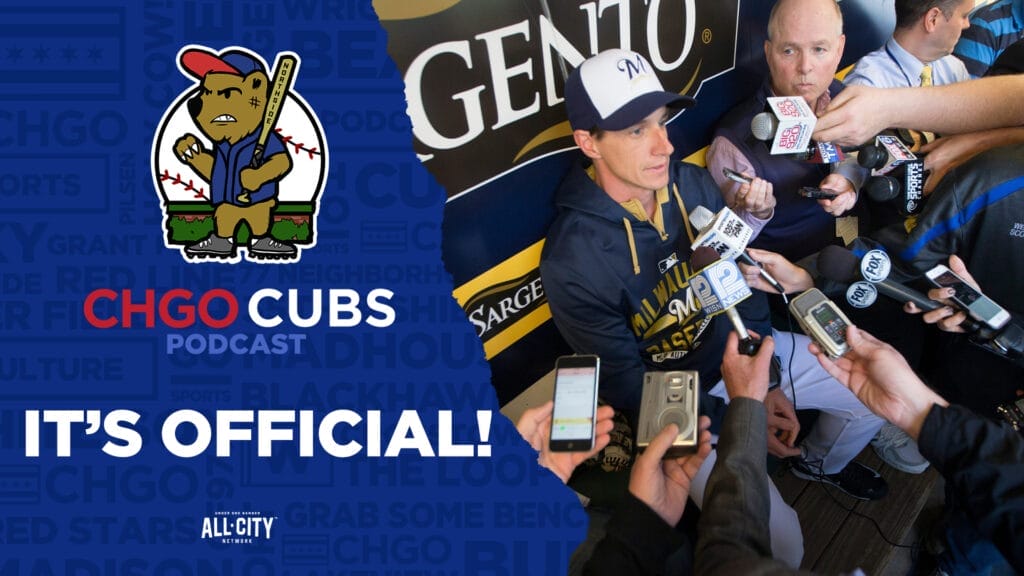 CHGO Cubs Podcast: Chicago Cubs officially introduce new manager Craig Counsell