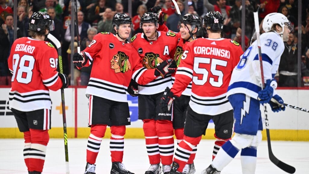 Hawks Hits: Lukas Reichel Scores in Chicago Blackhawks loss to Tampa Bay Lightning