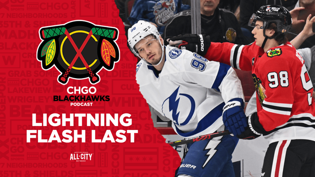 CHGO Blackhawks Podcast: Victor Hedman & Lightning Bolt Past Petr Mrazek & Chicago Blackhawks