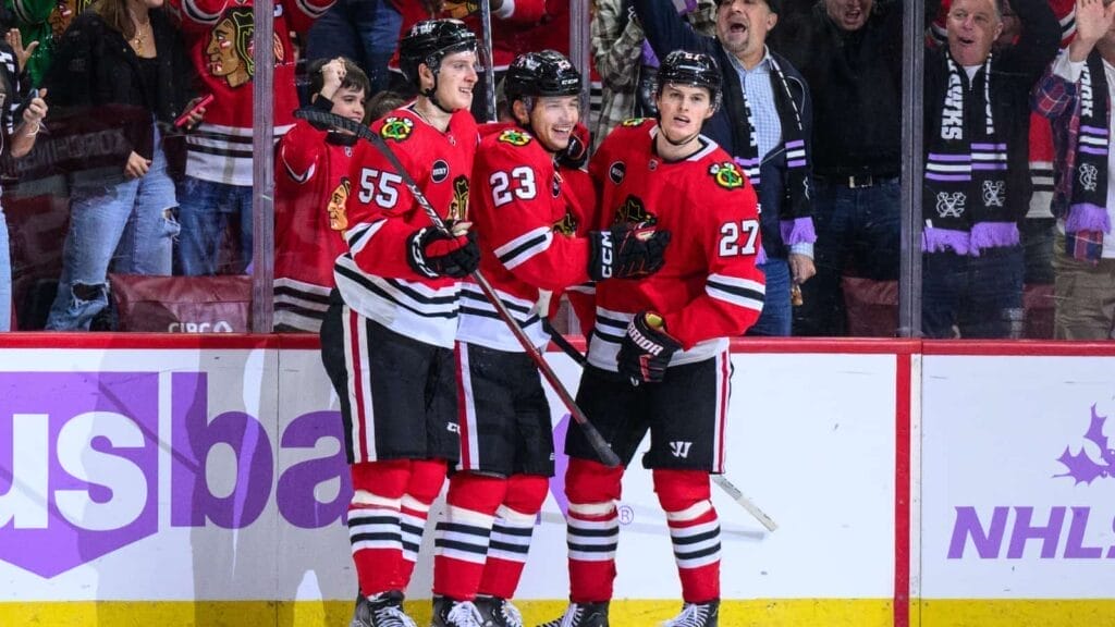 Hawks Hits: Lukas Reichel moved up to top line as Blackhawks fall short against Sabres