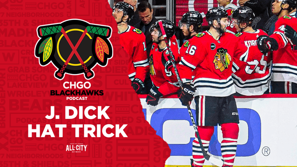 CHGO Blackhawks Podcast: Jason Dickinson Hat Trick, Kevin Korchinski OT Winner Ends Losing Streak!