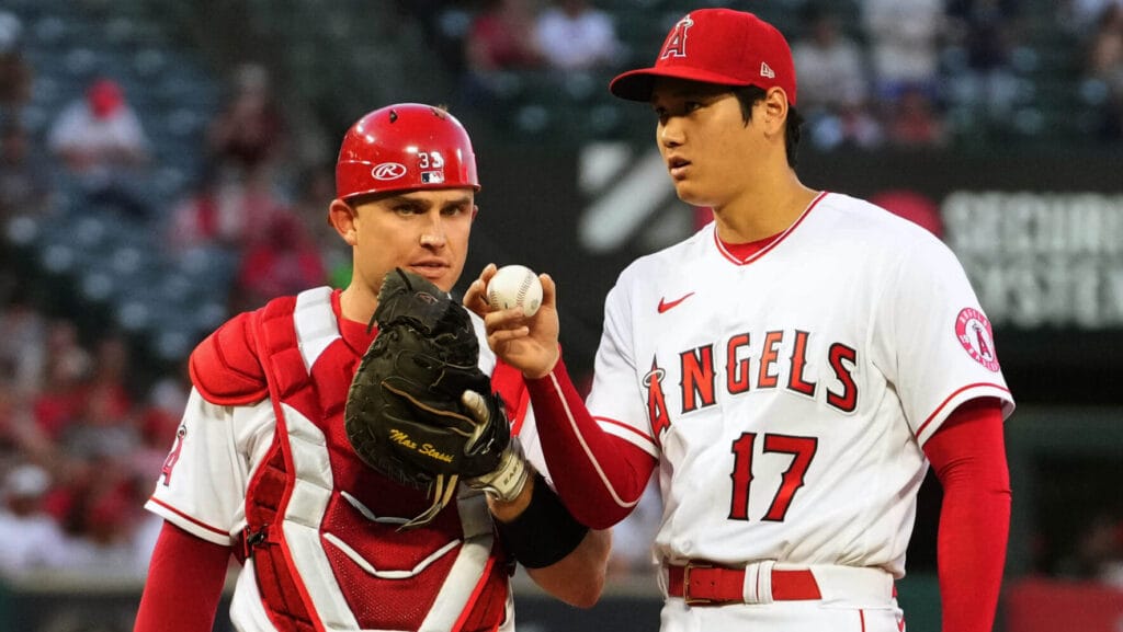 Max Stassi and Shohei Ohtani