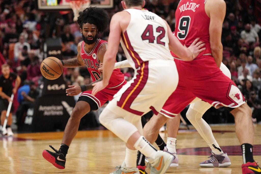 How Coby White got each of his assists in the Chicago Bulls