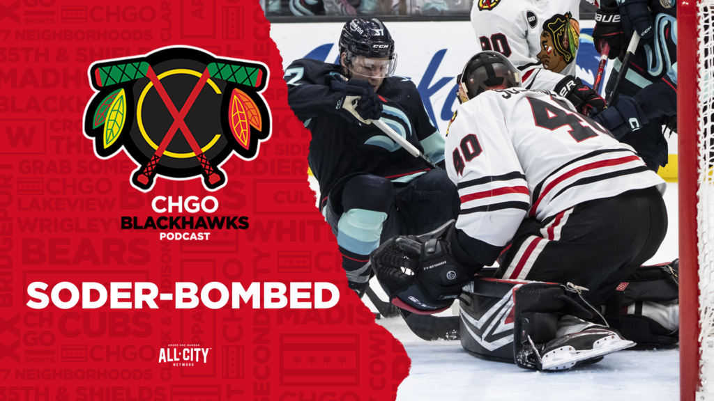 CHGO Blackhawks Podcast: Arvid Soderblom Pulled Early, Chicago Blackhawks BLOWN OUT vs Kraken